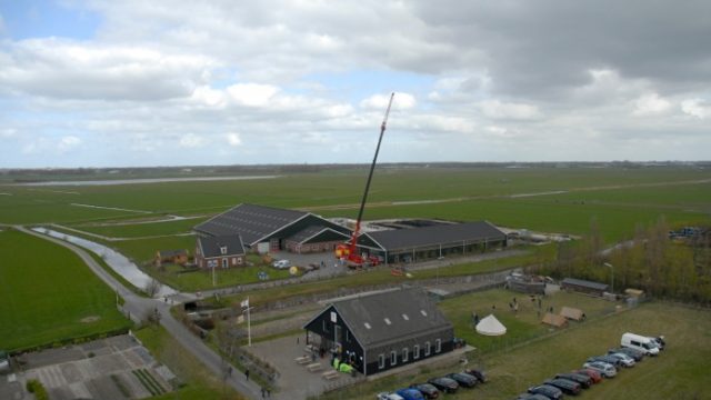 Luchtfoto ' Blik op de Strandwal '