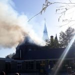 Zeer grote brand in kerk Limmen